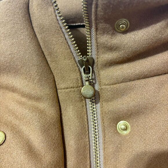 Risk Women's Long Waistcoat Large Tigers eye Large Solid Sleeveless Full Zip - Picture 5 of 14